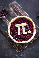 Pi Day Cherry Pie