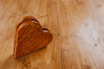 wooden heart, valentines day.