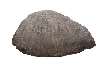 rock isolated on white background.