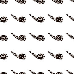 squeaker vector seamless pattern