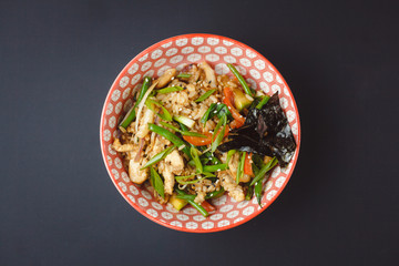 rice with vegetables