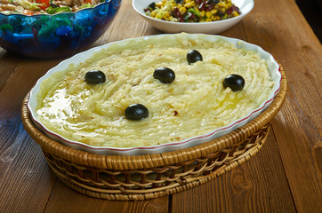 Portuguese Salt Cod and Potato Casserole