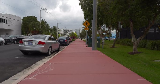 New sidewalk motion video 4k 60p