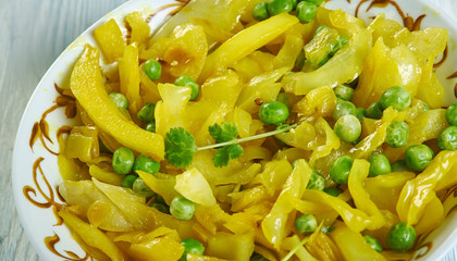 Patta Gobhi Aloo ki Sabji