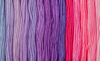 Multicolored wool - abstract fashion background