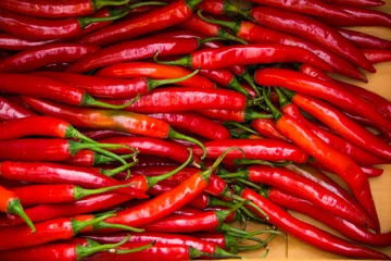 Fotobehang Red hot chili peppers © niksriwattanakul