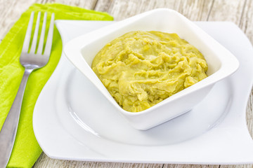 purée de pois cassés