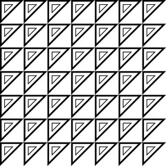 Creative geometrical shape seamless pattern