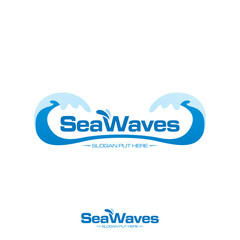 sea waves logo