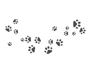 Paw background template