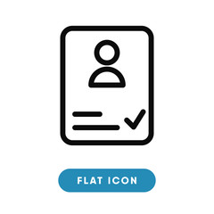 Resume vector icon