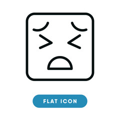 Tired vector icon