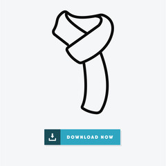 Scarfs vector icon