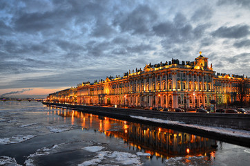 Fototapeta na wymiar St. Petersburg is one of the most beautiful cities in the world