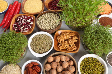 Healthy organic food.