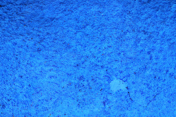 Fototapeta na wymiar blue traditional plaster wall texture
