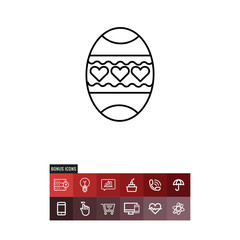 Easter vector icon