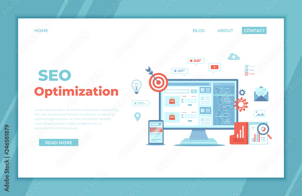Poster search engine optimization, seo, analytics, analysis, targeting, data monitoring, digital marketing.
