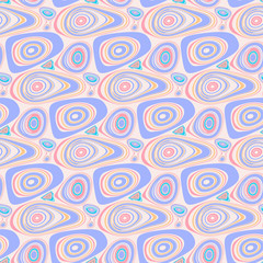 seamless Multicoloured Abstract Pattern background