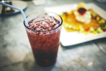 Italian Soda & Syrup  Cherry