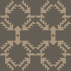 Ethnic boho seamless pattern. Traditional ornament. Tribal pattern. Folk motif. Can be used for wallpaper, textile, invitation card, wrapping, web page background.