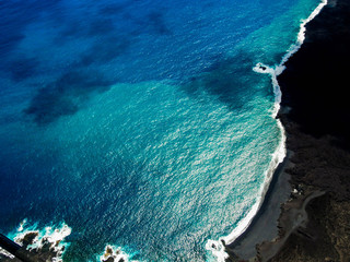 Big Island's Black Sand Beach, Hawai'i