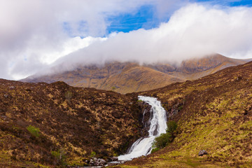 Waterfall on a scottish mountain © Markus