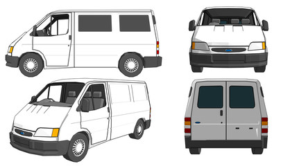 vector illustration of bus