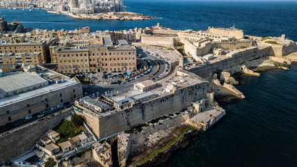 Malta z drona - obrazy, fototapety, plakaty