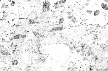Texture black and white abstract grunge style. Vintage abstract texture of old surface. Pattern and texture of cracks, scratches, chips.