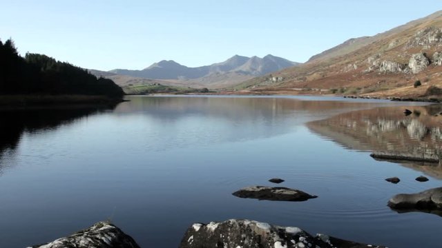 Snowdon from Capel Curig, Gwynedd, Wales