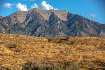 Nebo and North Peak viewed from Bald Mountain Utah