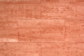 Granite, marble red stone wall tile background