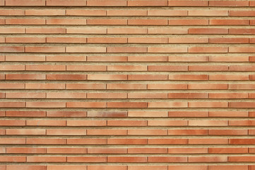 Fototapeta premium Old red brick wall background texture