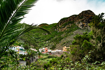 Fototapeta na wymiar Chamorga Tropical Village