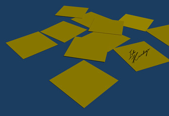 gelber zettel ich kündige