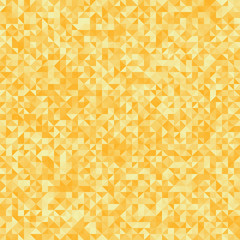Obraz premium Yellow and gold triangles. Seamless vector pattern.