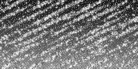 Sparkling silver luxury sparkling confetti. Scatte