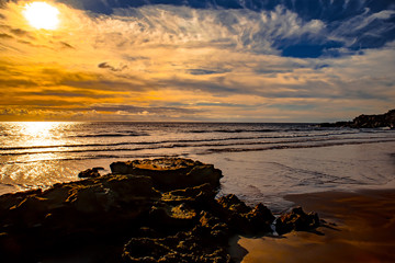 Sunset at the Adeje Coast