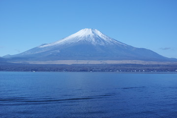 富士山と山中湖