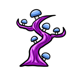 Fantasy Mushroom Tree