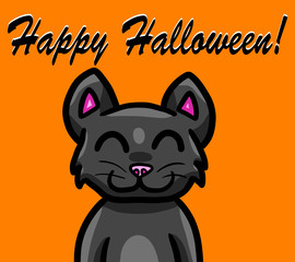 Happy Halloween Cat