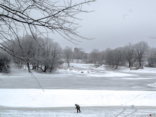 Fishing on ice