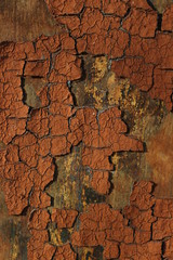 texture of wood and  cracked paint