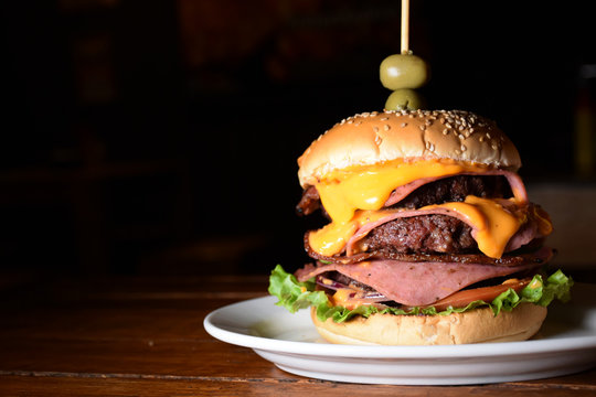 Especial burguer close