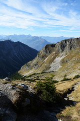 Allgäuer Alpen - Blick vom Nebelhorn 