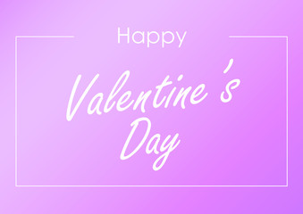 Happy Valentine’s Day - vector