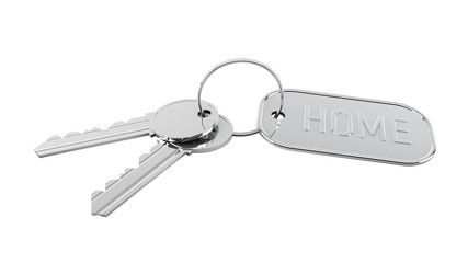 isolated keys to new home