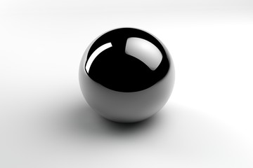 single metal ball