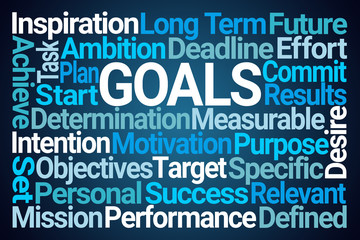 Goals Word Cloud